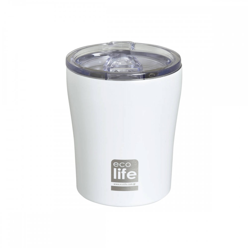 ΠΟΤΗΡΙ ΘΕΡΜΟΣ ΜΕ ΔΙΑΦΑΝΕΣ ΚΑΠΑΚΙ ΑΣΠΡΟ 300ML (33-BO-4115)