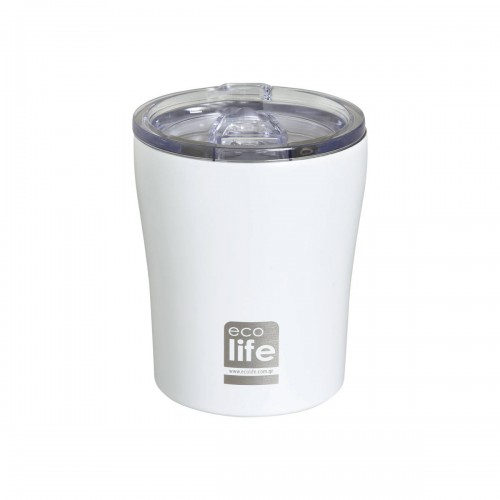 ΠΟΤΗΡΙ ΘΕΡΜΟΣ ΜΕ ΔΙΑΦΑΝΕΣ ΚΑΠΑΚΙ ΑΣΠΡΟ 300ML (33-BO-4115)