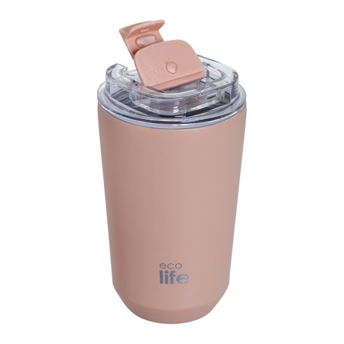 ΠΟΤΗΡΙ ΘΕΡΜΟΣ ΜΕ ΔΙΑΦΑΝΕΣ ΚΑΠΑΚΙ PURE PINK 360ML (33-BO-4123)