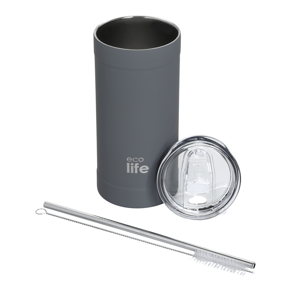 ΠΟΤΗΡΙ ΘΕΡΜΟΣ ΜΕ ΔΙΑΦΑΝΕΣ ΚΑΠΑΚΙ STONE GREY 500ML (33-BO-4127)