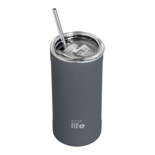 ΠΟΤΗΡΙ ΘΕΡΜΟΣ ΜΕ ΔΙΑΦΑΝΕΣ ΚΑΠΑΚΙ STONE GREY 500ML (33-BO-4127)