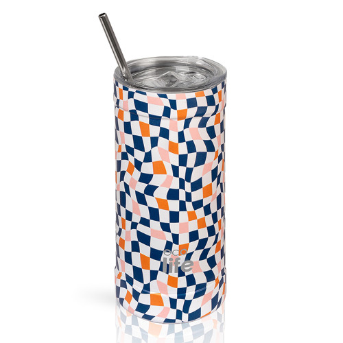 ECO LIFE COFFEE THERMOS COLOR SQUARES 500ML  (33-BO-4186)