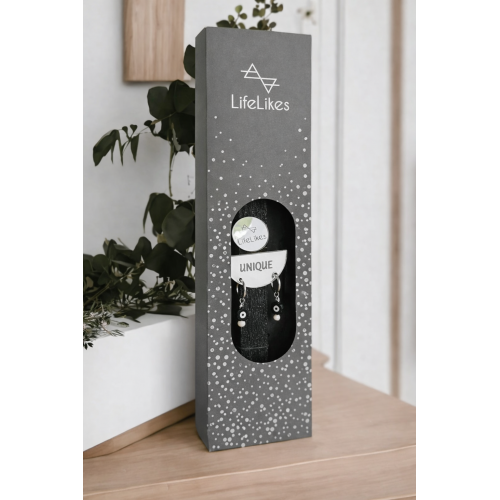 ΛΑΜΠΑΔΑ UNIQUE ΜΕ ΣΚΟΥΛΑΡΙΚΙΑ ΑΣΗΜΙ ΣΕ ΚΟΥΤΙ (5212018767140)