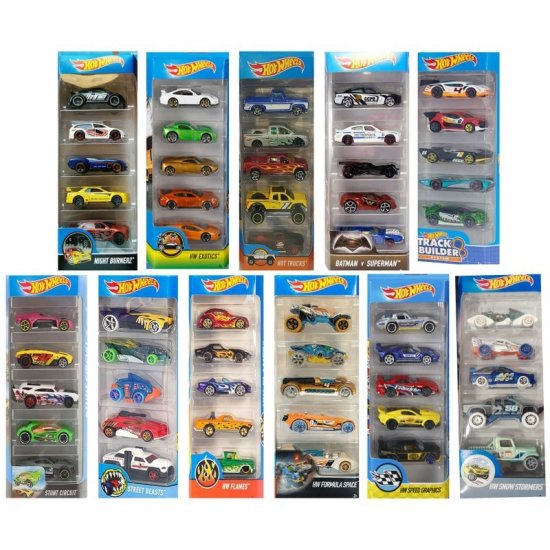 HOT WHEELS ΑΥΤΟΚΙΝΗΤΑΚΙΑ ΣΕΤ ΤΩΝ 5 (1806) HOT WHEELS ΑΥΤΟΚΙΝΗΤΑΚΙΑ ΣΕΤ ΤΩΝ 5 (1806)