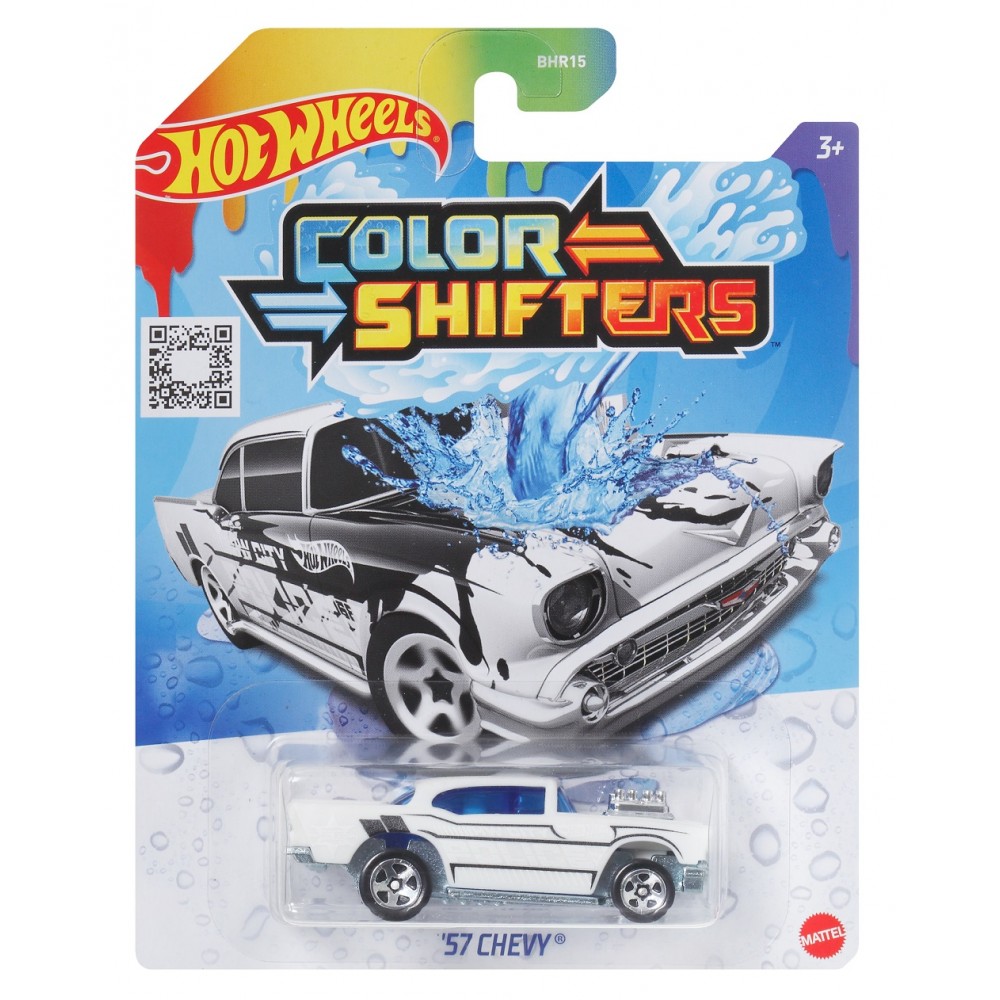 HOT WHEELS ΧΡΩΜΟΚΕΡΑΥΝΟΙ '57 CHEVY (BHR41)