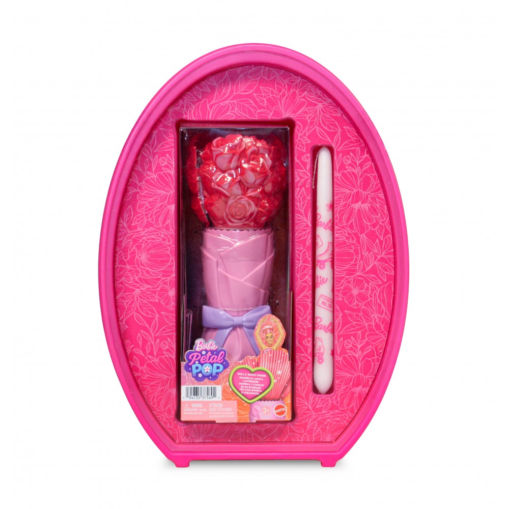 ΛΑΜΠΑΔΑ BARBIE PETAL POP ΚΟΚΚΙΝΟ ΤΡΙΑΝΤΑΦΥΛΛΟ (JMF59)