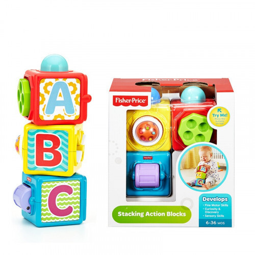 FISHER PRICE ΚΥΒΟΙ ΔΡΑΣΤΗΡΙΟΤΗΤΩΝ (DHW15)