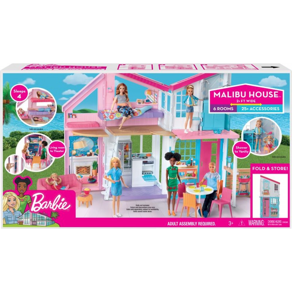 BARBIE MALIBU ΟΝΕΙΡΕΜΕΝΟ ΣΠΙΤΙ (FXG57)