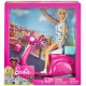  BARBIE SCOOTER ΚΑΙ ΚΟΥΚΛΑ (GBK85)