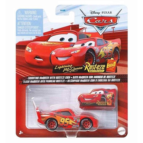 CARS 3  ΑΥΤΟΚΙΝΗΤΑΚΙ LIGHTNING MCQUEEN WITH RUSTEZE SIGN (GCC81)