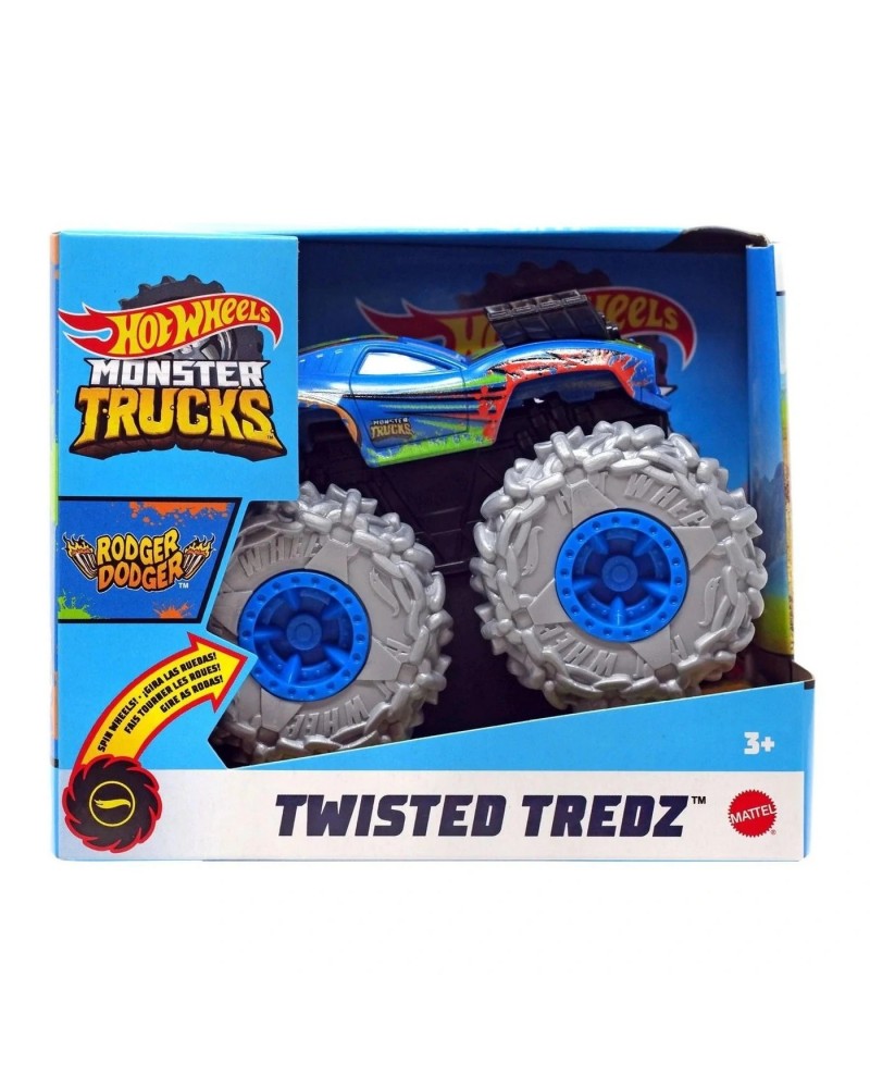 HOT WHEELS ΟΧΗΜΑΤΑ MONSTER TRUCKS REV UP 1:43 RODGER DODGER (GVK40)