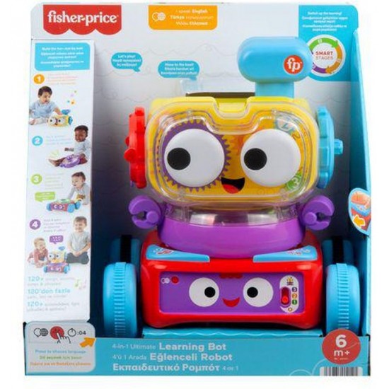 Fisher Price Laugh & Learn Εκπαιδευτικό Ρομπότ 4 Σε 1-Smart Stages (HCK43) Fisher Price Laugh & Learn Εκπαιδευτικό Ρομπότ 4 Σε 1-Smart Stages (HCK43)