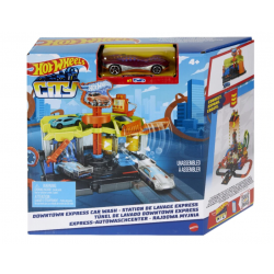 Hot Wheels City Πίστα Downtown Express Car Wash (HDR27)