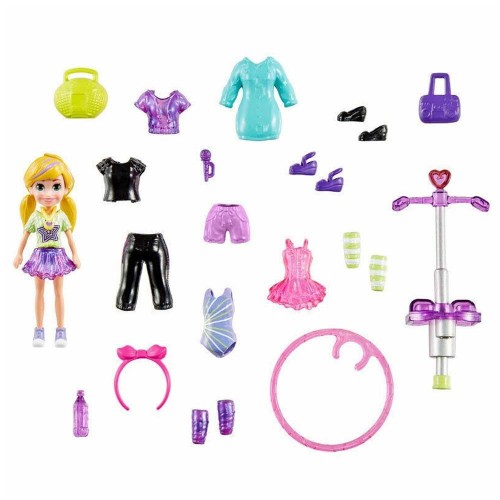 POLLY POCKET ΚΑΙ ΦΙΛΟΙ ΜΕ ΑΞΕΣΟΥΑΡ READY TO DANCE PARTY PACK (HDW50)