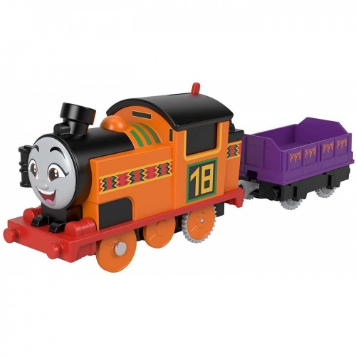 THOMAS & FRIENDS ΜΗΧΑΝΟΚΙΝΗΤΟ ΤΡΕΝΟ ΜΕ ΒΑΓΟΝΙ NIA (HDY63)
