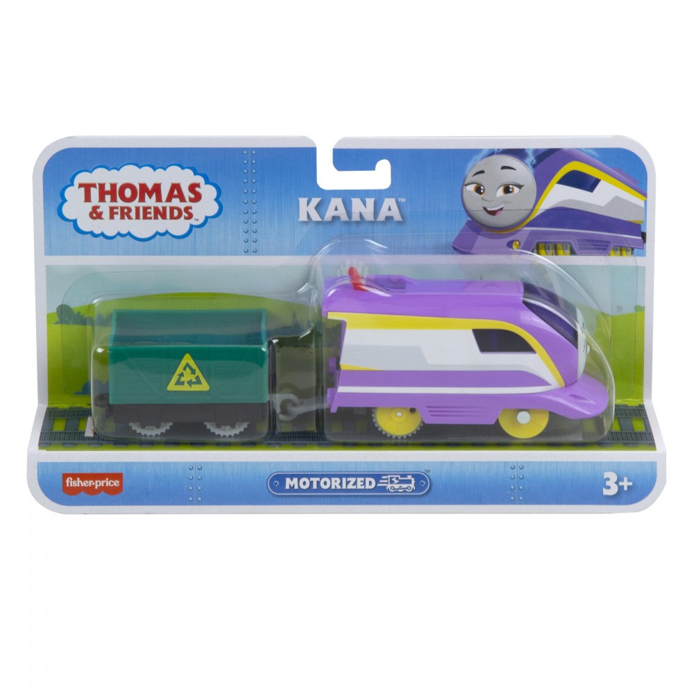 THOMAS & FRIENDS ΜΗΧΑΝΟΚΙΝΗΤΟ ΤΡΕΝΟ ΜΕ ΒΑΓΟΝΙ KANA (HDY69)