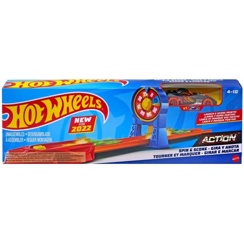 HOT WHEELS ΚΛΑΣΙΚΕΣ ΠΙΣΤΕΣ ΓΙΑ ΚΟΛΠΑ SPIN & SCORE (HFY68)
