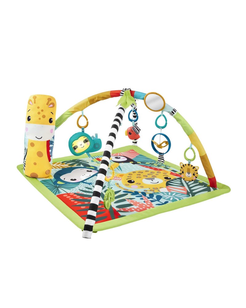 FISHER PRICE ΓΥΜΝΑΣΤΗΡΙΟ ΤΡΟΠΙΚΟ ΔΑΣΟΣ 3 ΣΕ 1 (HJW08)