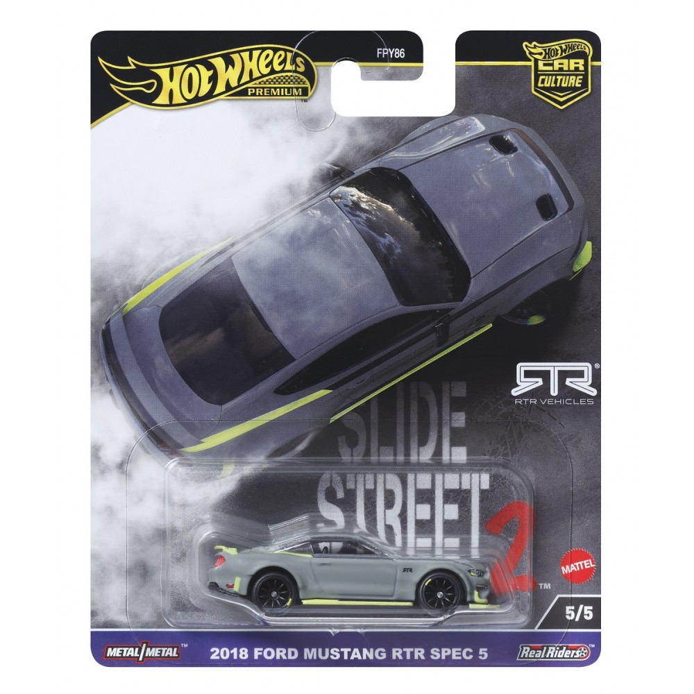 HOT WHEELS ΑΥΤΟΚΙΝΗΤΑΚΙΑ ΣΥΛΛΕΚΤΙΚΑ ΑΓΩΝΙΣΤΙΚΑ 2018 FORD MUSTANG RTR SPEC 5 (HKC85)