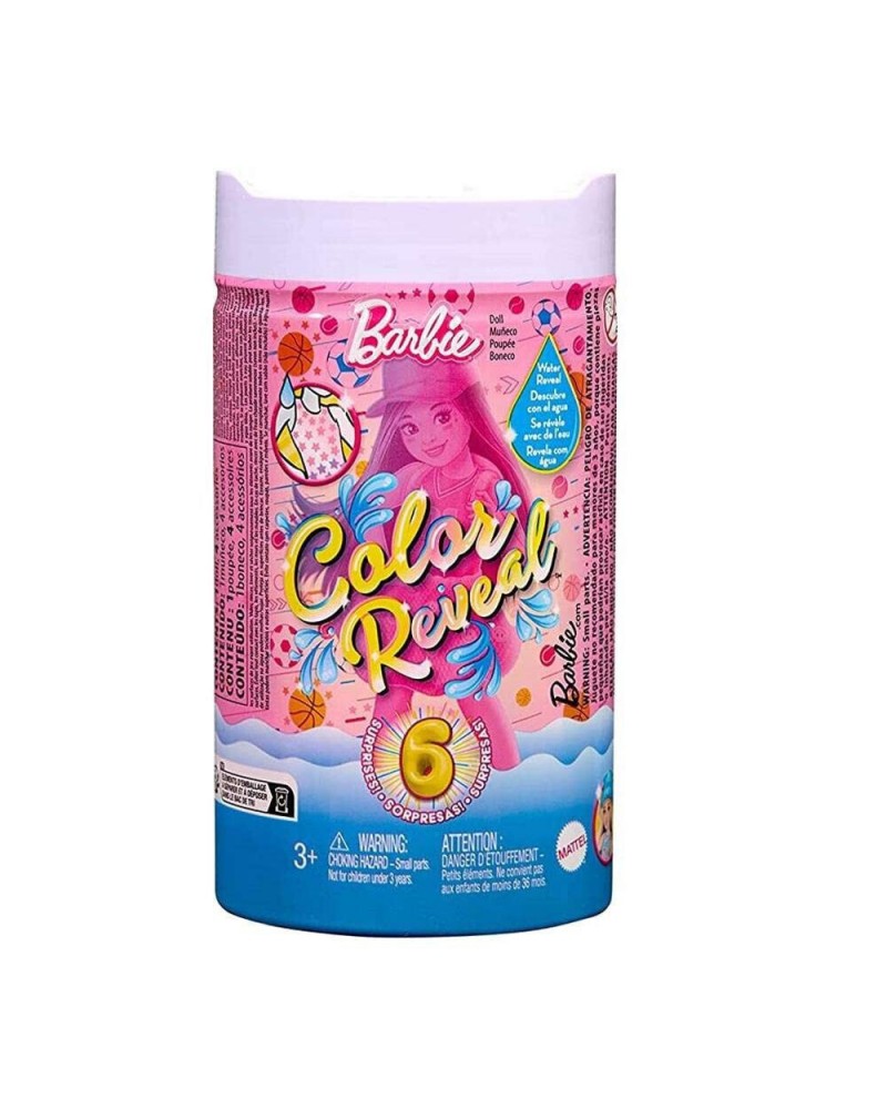 BARBIE CHELSEA COLOR REVEAL ΑΘΛΗΜΑΤΑ (HKT85)