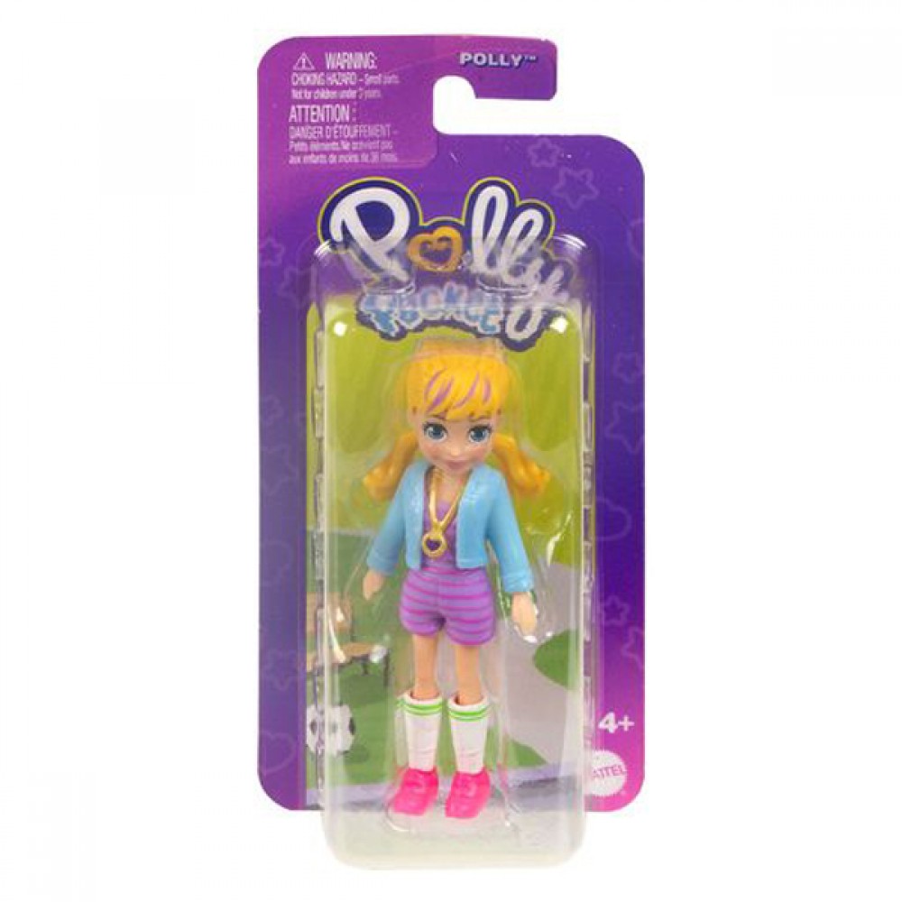 POLLY POCKET ΚΟΥΚΛΑ ΜΕ ΑΞΕΣΟΥΑΡ POLLY ΟΛΟΣΩΜΟ ΡΙΓΕ ΣΟΡΤΣΑΚΙ (HKV76)