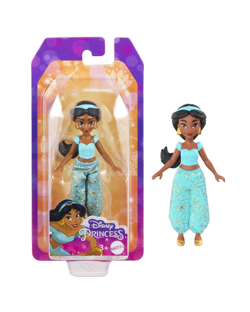 DISNEY PRINCCES ΜΙΝΙ ΚΟΥΚΛΕΣ 9ΕΚ ΓΙΑΣΜΙΝ (HLW79)