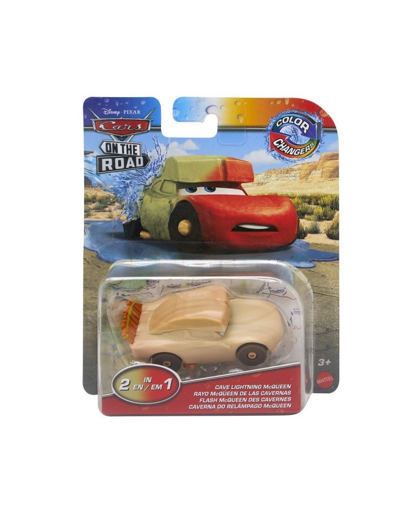 CARS ΑΥΤΟΚΙΝΗΤΑΚΙΑ COLOR CHANGERS CAVE LIGHTNING McQUEEN (HMD67)