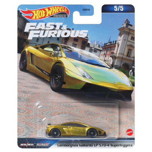 HOT WHEELS ΑΥΤΟΚΙΝΗΤΑΚΙΑ FAST & FURIOUS LAMBORGHINI GALLARO LP 570-4 SUPERLEGGERA (HMG52)