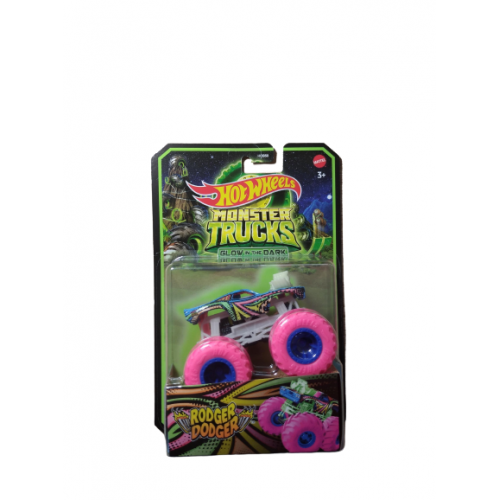HOT WHEELS MONSTER TRUCKS GLOW IN THE DARK RODGER DODGER (HMH31)