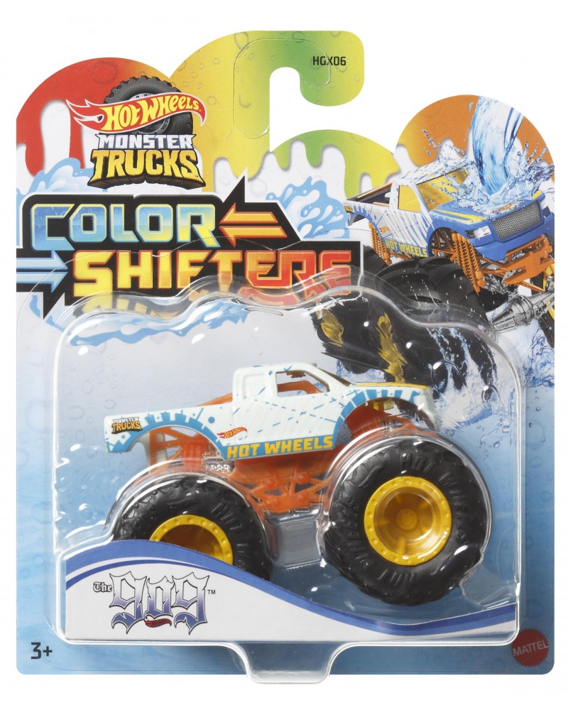 HOT WHEELS MONSTER TRUCKS COLOR SHIFTERS 909 (HNW05)