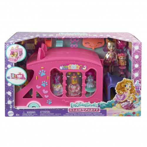 ENCHANTIMALS GLAM PARTY ΦΟΡΤΗΓΑΚΙ ΣΤΟΥΝΤΙΟ ΜΟΔΑΣ (HPB34)