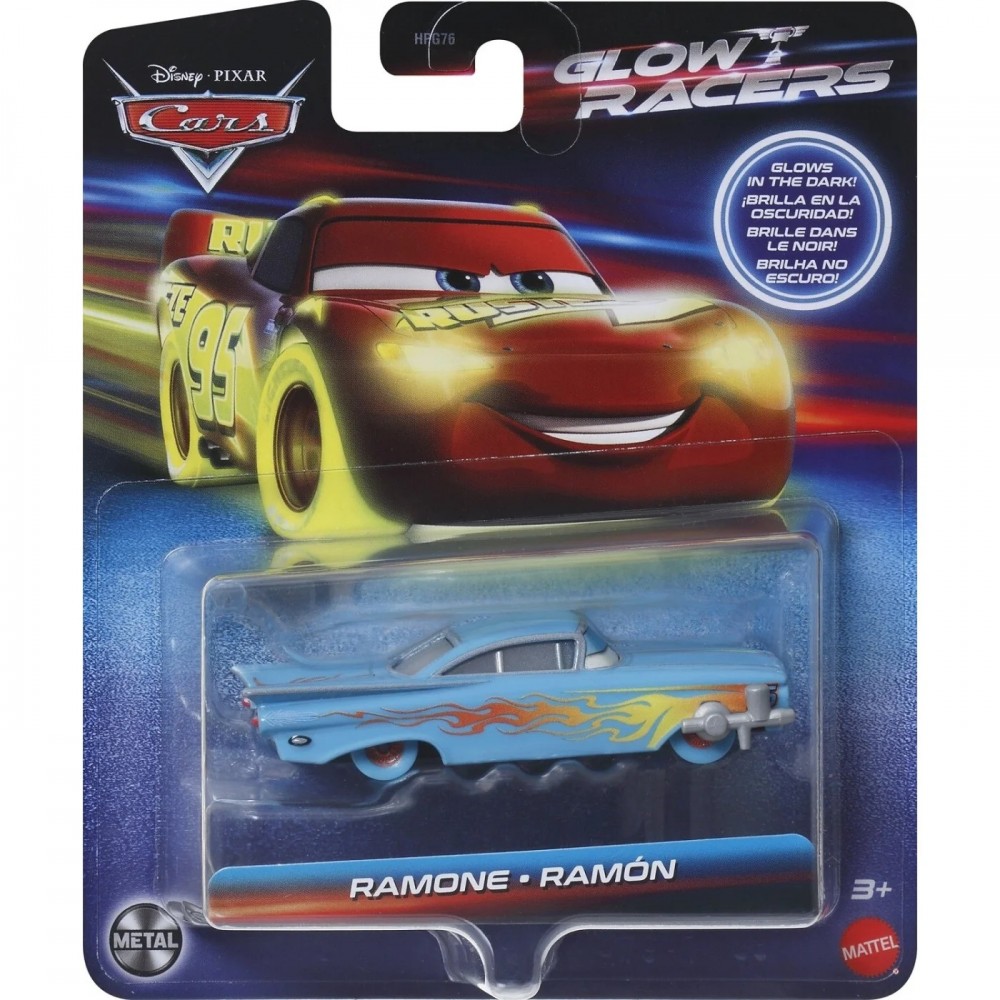 CARS ΑΥΤΟΚΙΝΗΤΑΚΙ GLOW RACERS RAMONE (HPG79)