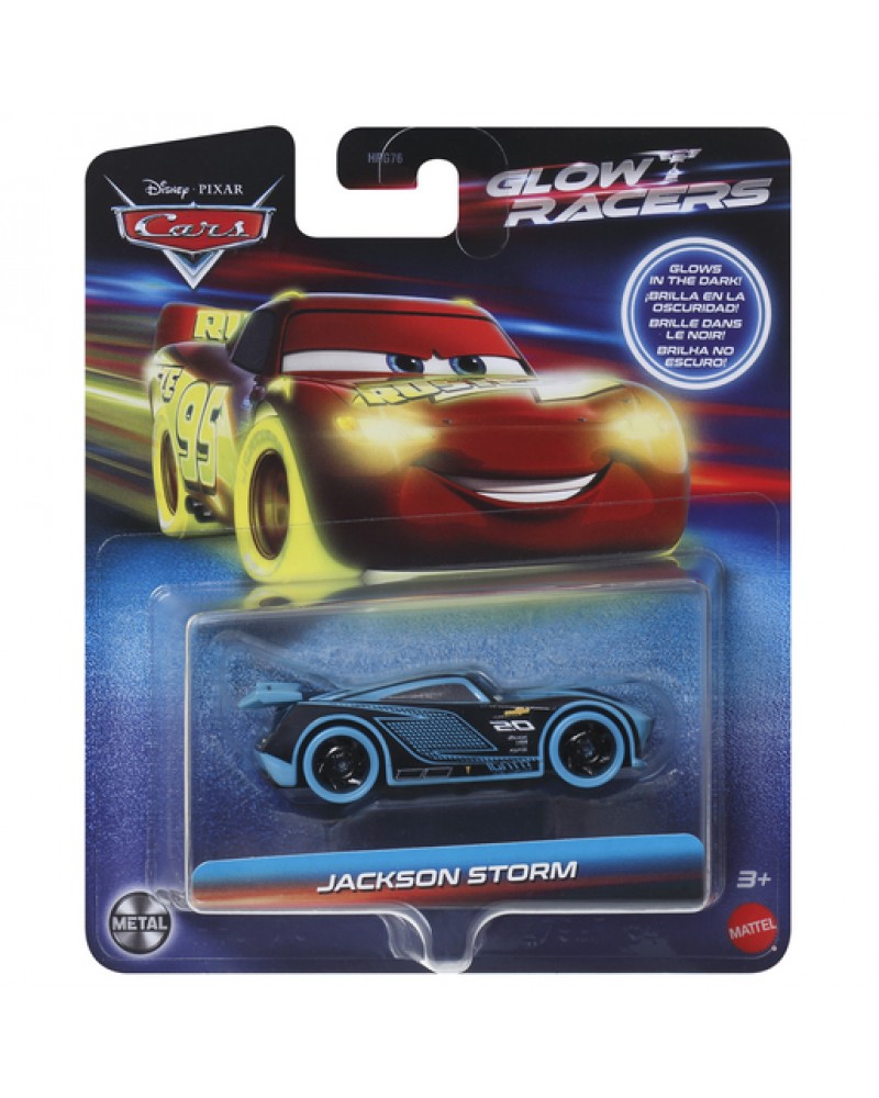 CARS ΑΥΤΟΚΙΝΗΤΑΚΙ GLOW RACERS JACKSON STORM (HPG82)