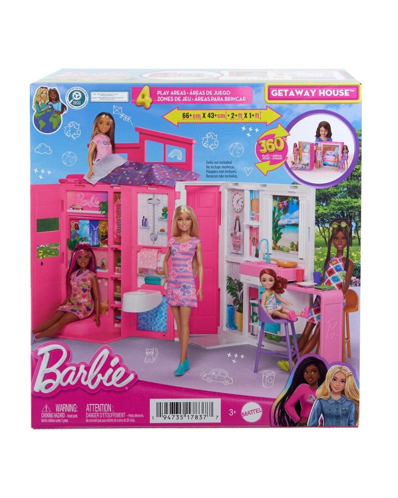 BARBIE ΝΕΟ ΣΠΙΤΑΚΙ - ΒΑΛΙΤΣΑΚΙ (HRJ76)