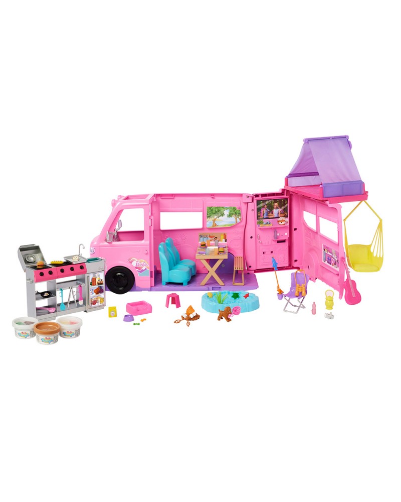 BARBIE ΝΕΟ ΤΡΟΧΟΣΠΙΤΟ DREAM CAMPER (HRJ78)