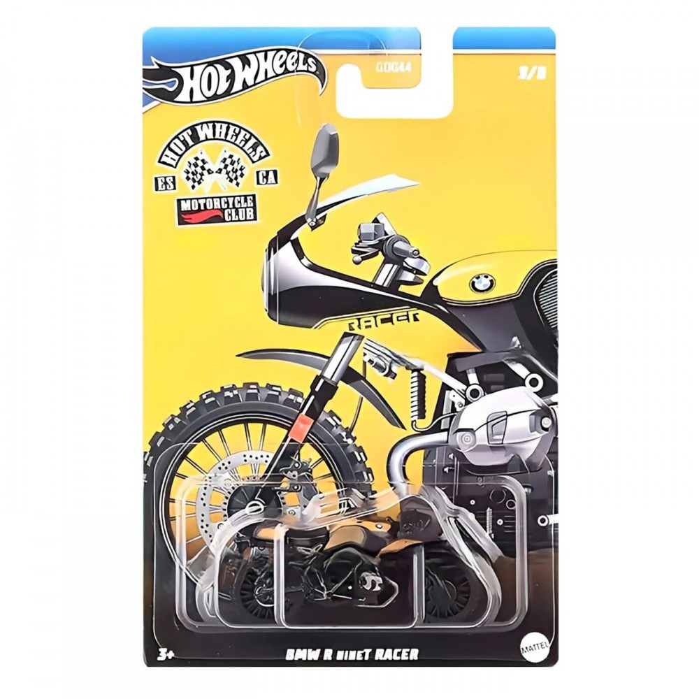 HOT WHEELS MOTORCYCLE CLUB BMW R NINET RACER (HRR92)