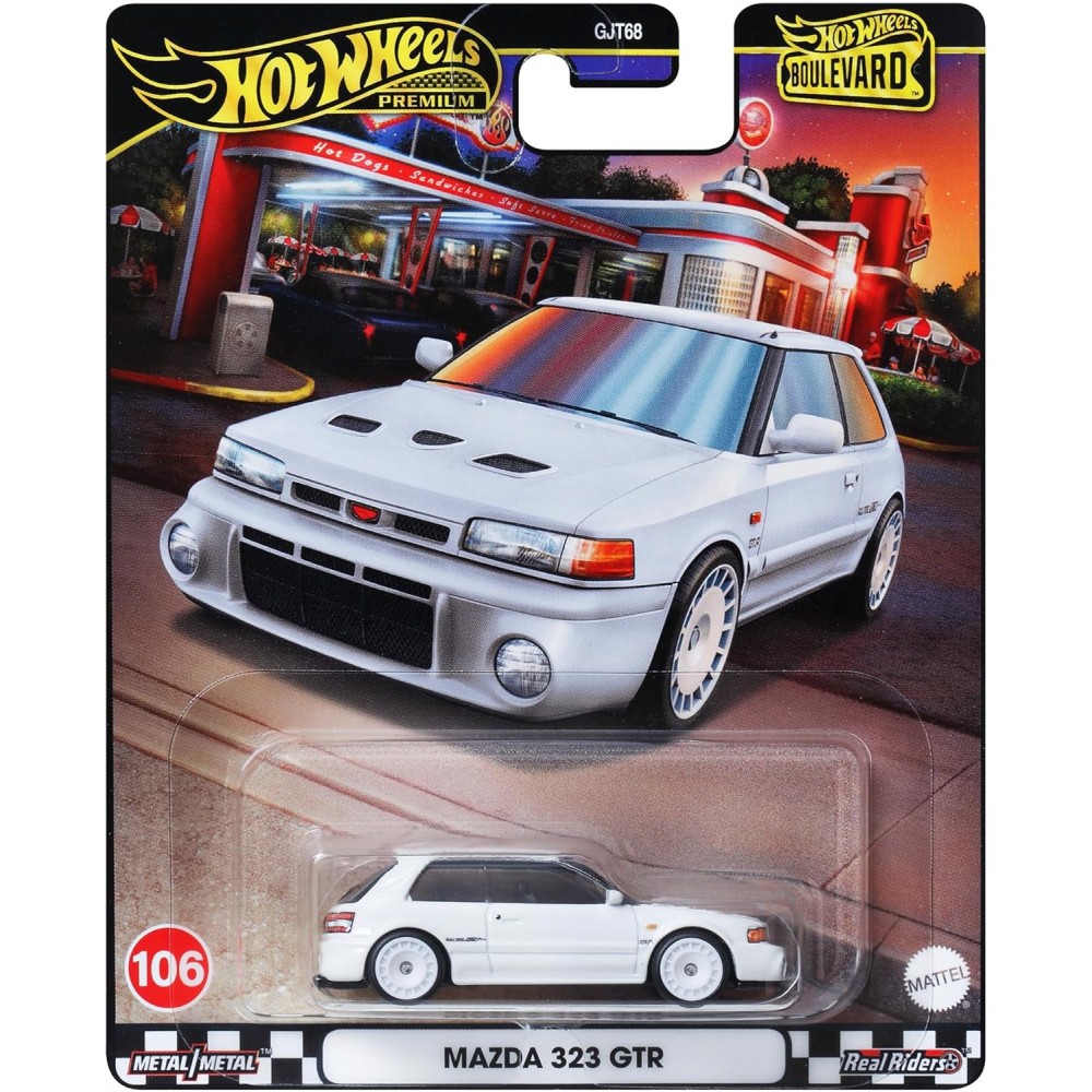 HOT WHEELS PREMIUM BOULEVARD MAZDA 323 GTR (HRT59)