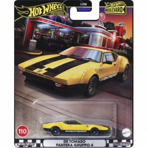 HOT WHEELS PREMIUM BOULEVARD DE TOMASO PANTERA GRUPPO 4 (HRT75)