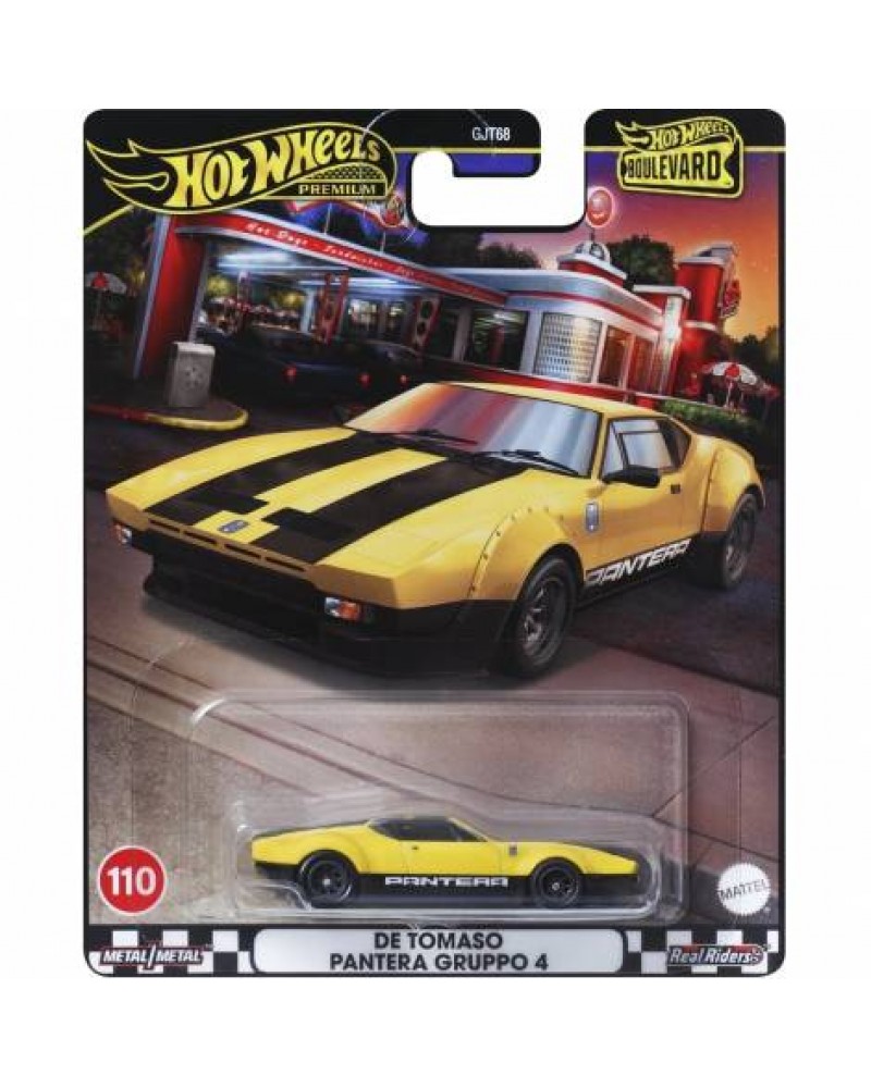 HOT WHEELS PREMIUM BOULEVARD DE TOMASO PANTERA GRUPPO 4 (HRT75)