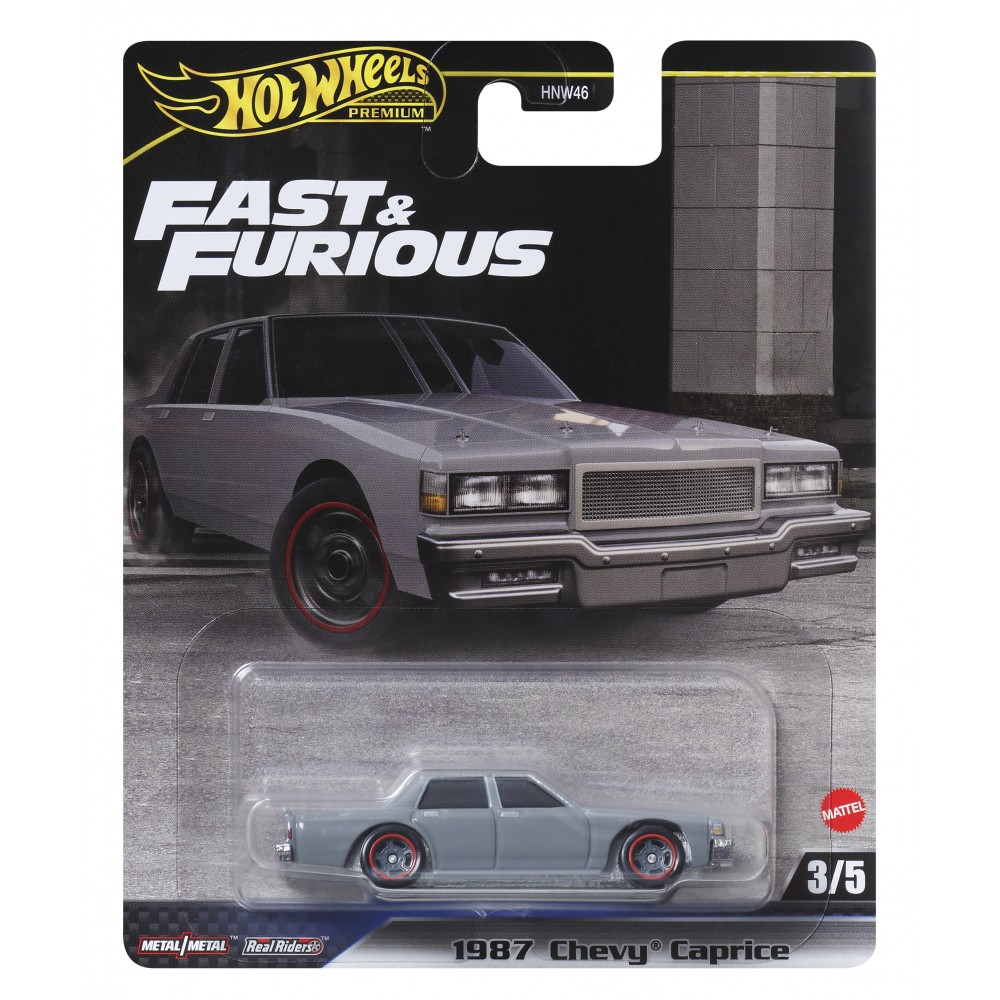 HOT WHEELS ΑΥΤΟΚΙΝΗΤΑΚΙΑ FAST & FURIOUS 1987 CHEVY CAPRICE (HRT98)