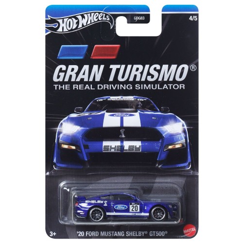 HOT WHEELS GRAN TURISMO '20 FORD MUSTANG SHELBY GT500 (HRV66)