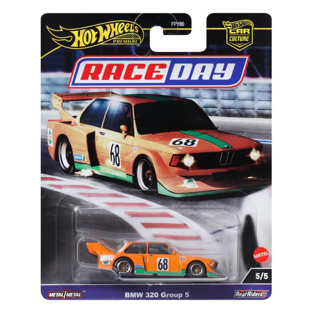 HOT WHEELS PREMIUM CAR CULTURE RACE DAY BMW 320 GROUP 5 (HRV94)