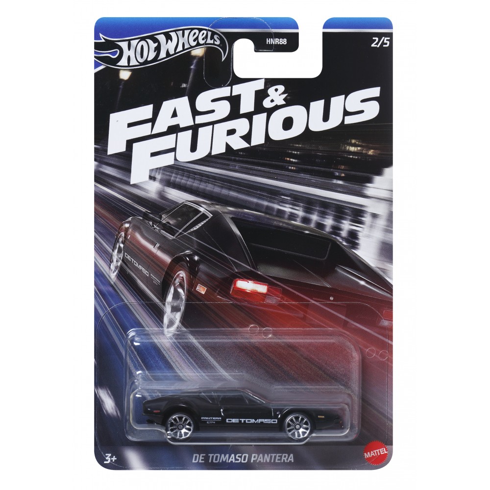 HOT WHEELS ΑΥΤΟΚΙΝΗΤΑΚΙΑ FAST & FURIOUS DE TOMASO PANTERA (HRW52)