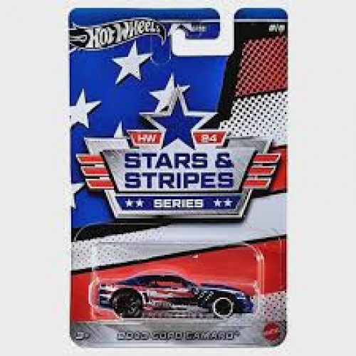 HOT WHEELS STARS  STRIPES SERIES 2013 COPO CAMARO (HRW63)