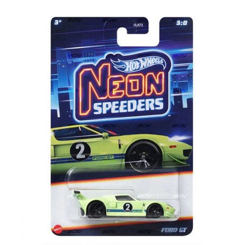 HOT WHEELS ΑΥΤΟΚΙΝΗΤΑΚΙΑ NEON SPEEDERS FORD GT (HRW77)