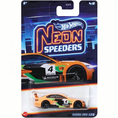 HOT WHEELS ΑΥΤΟΚΙΝΗΤΑΚΙΑ NEON SPEEDERS BMW M3 GT2 (HRW78)