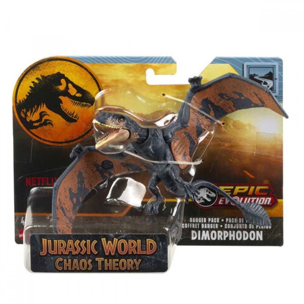 JURASSIC WORLD ΝΕΕΣ ΒΑΣΙΚΕΣ ΦΙΓΟΥΡΕΣ ΔΕΙΝΟΣΑΥΡΩΝ DIMORPHODON (HTK54)