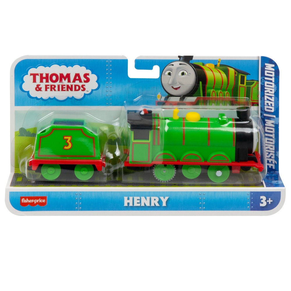 THOMAS & FRIENDS ΜΗΧΑΝΟΚΙΝΗΤΟ ΤΡΕΝΟ ΜΕ ΒΑΓΟΝΙ HENRY (HTN40)