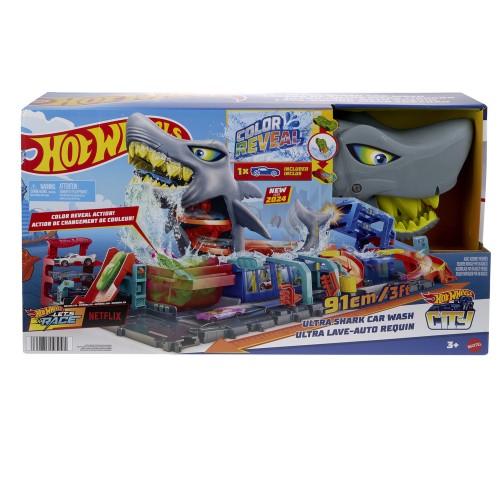 HOT WHEELS ΑΠΟΛΥΤΟ ΠΛΥΝΤΗΡΙΟ ΜΕ ΚΑΡΧΑΡΙΑ (HTN82)