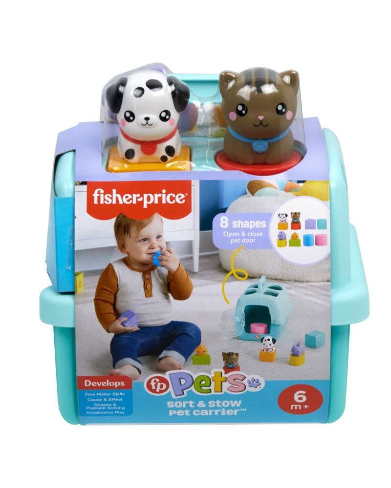 FISHER PRICE ΒΑΛΙΤΣΑΚΙ ΜΕΤΑΦΟΡΑΣ ΜΕ ΖΩΑΚΙΑ ΚΑΙ ΣΧΗΜΑΤΑ (HTW93)